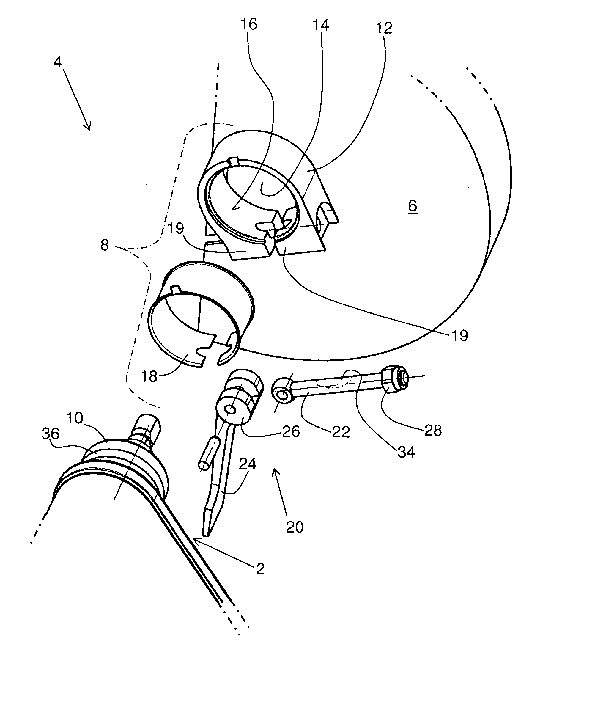 Hand-held power tool with protection hood