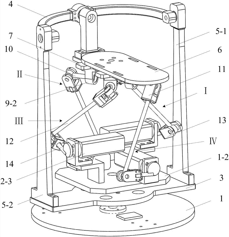 Parallel type ankle joint rehabilitation device