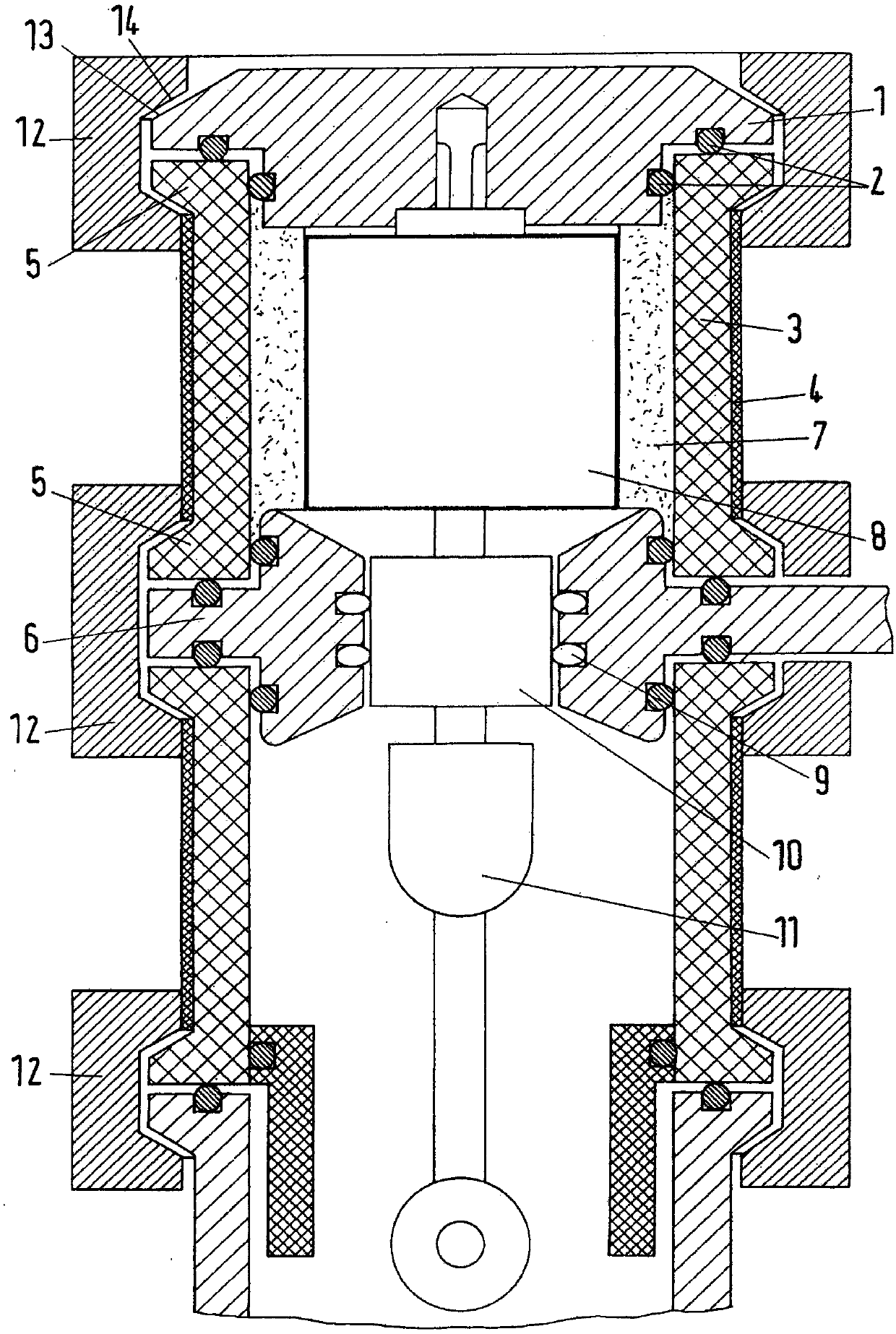 Vacuum Interrupter Pole for High Pressure Environment Applications