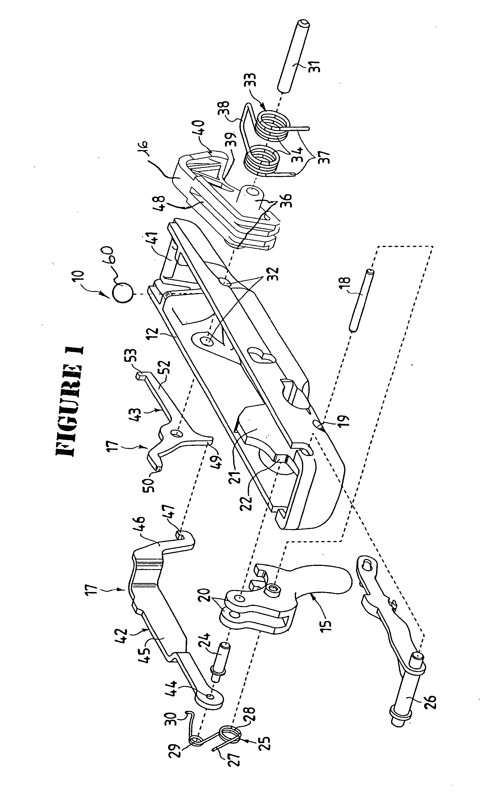 Additional safety device for sear mechanism for firearms