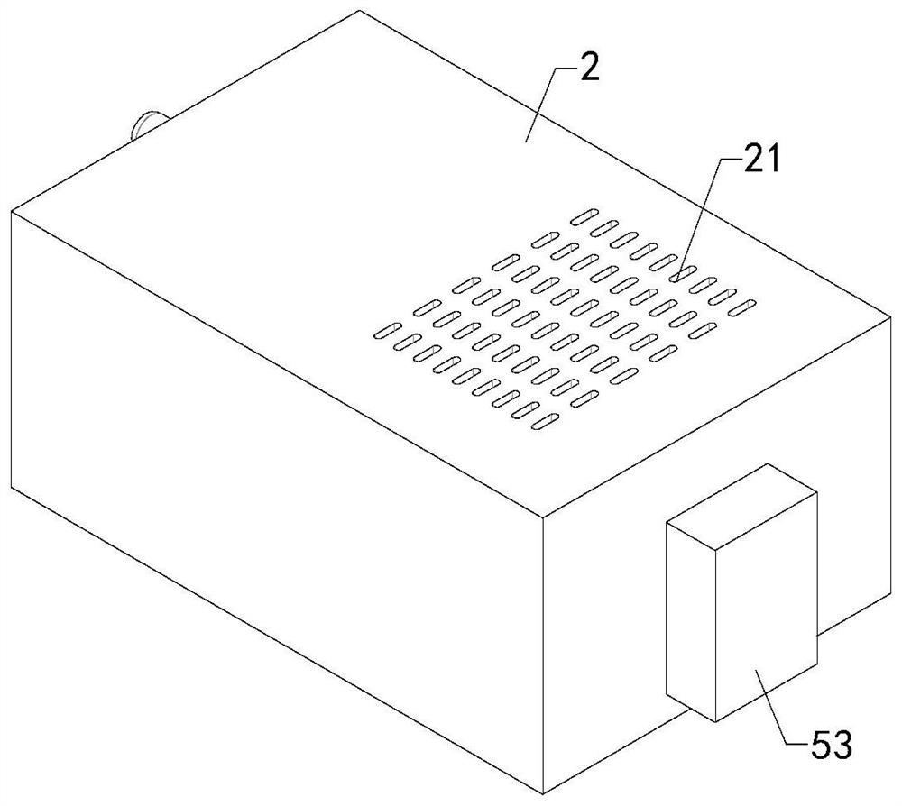 Automatic heat dissipation and cooling mechanism for new energy automobile generator