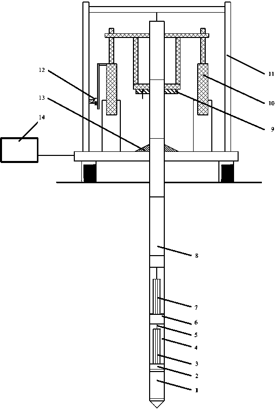 Multifunctional digital rock-soil static cone penetration test system