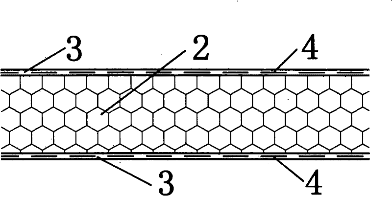 Modified hard bubble polyurethane composite plate and manufacturing method thereof