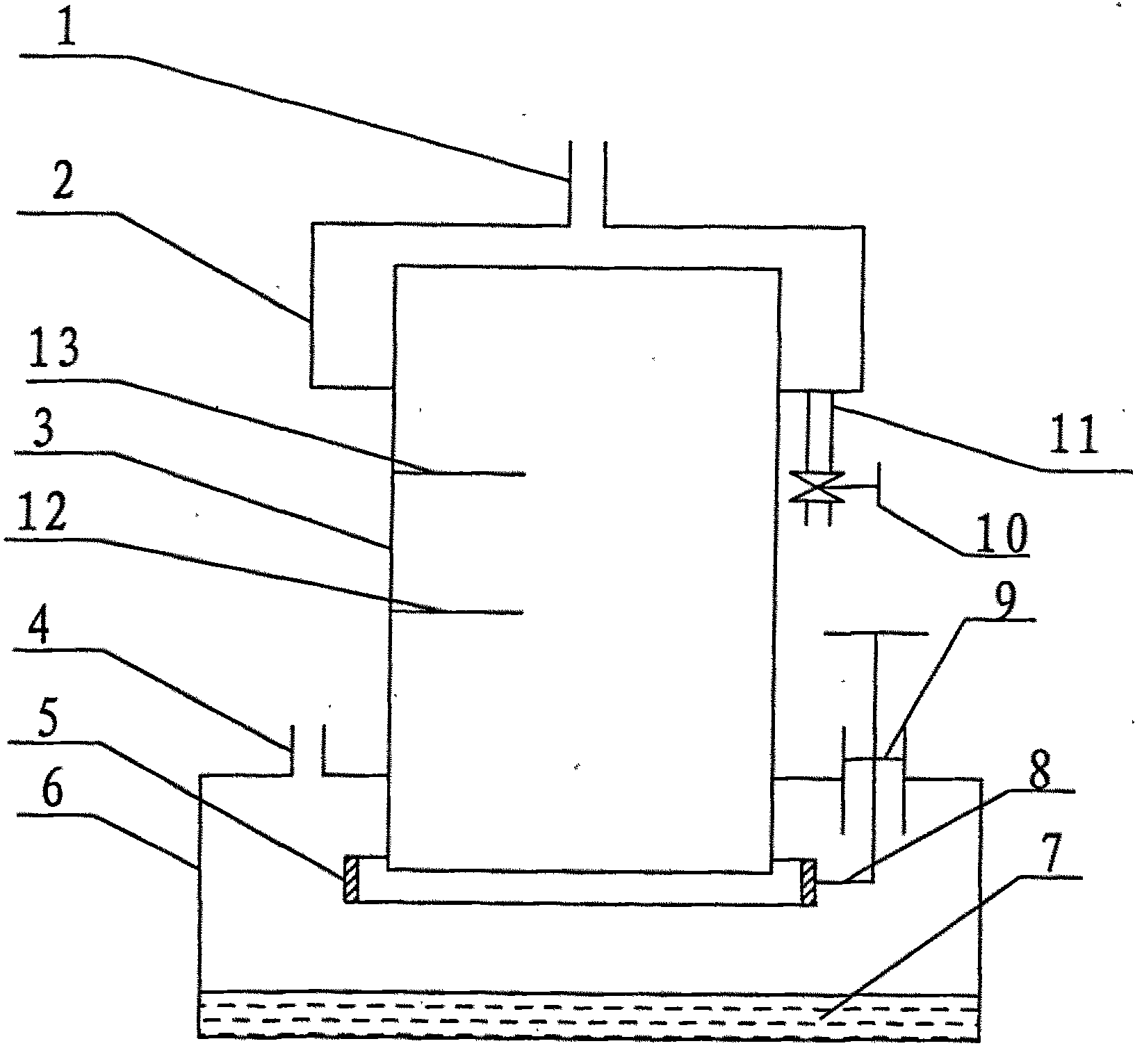 Soap film flowmeter