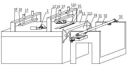 Liftable winding cooling mechanism