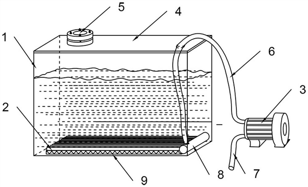 Water filtration haze removal device