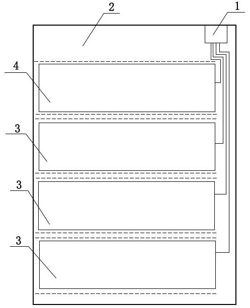 Mattress type multi-parameter recording system