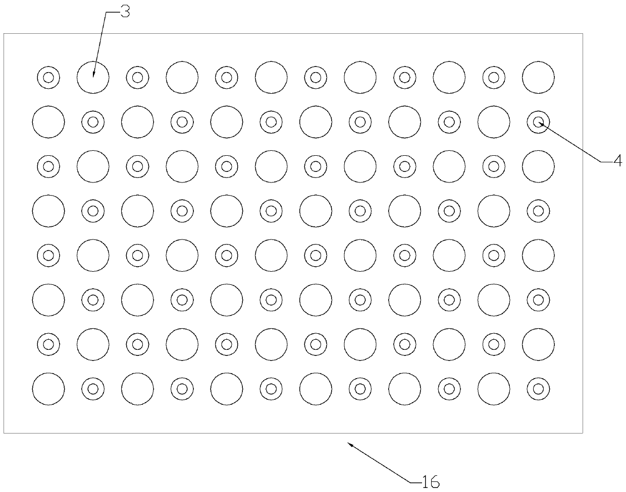 Combined spunlace non-woven fabric for personal hygiene nursing product water absorption surface layer and preparation method of non-woven fabric