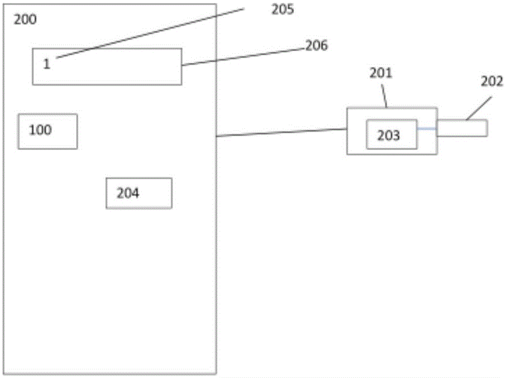 Non-invasive device for detecting liver damage