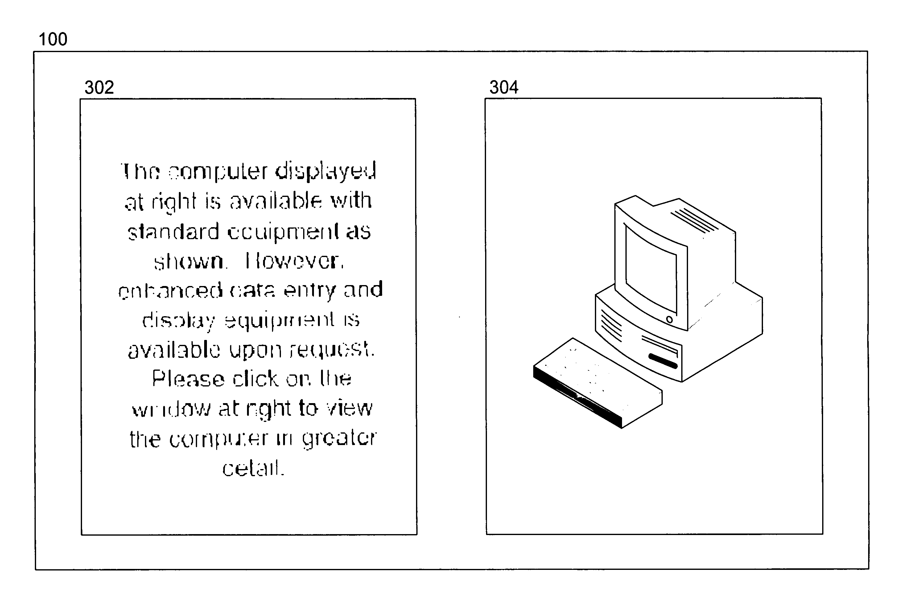 System and method for using selective soft focus as a user interface design element