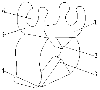 Hematodialysis pipeline fixation clamp