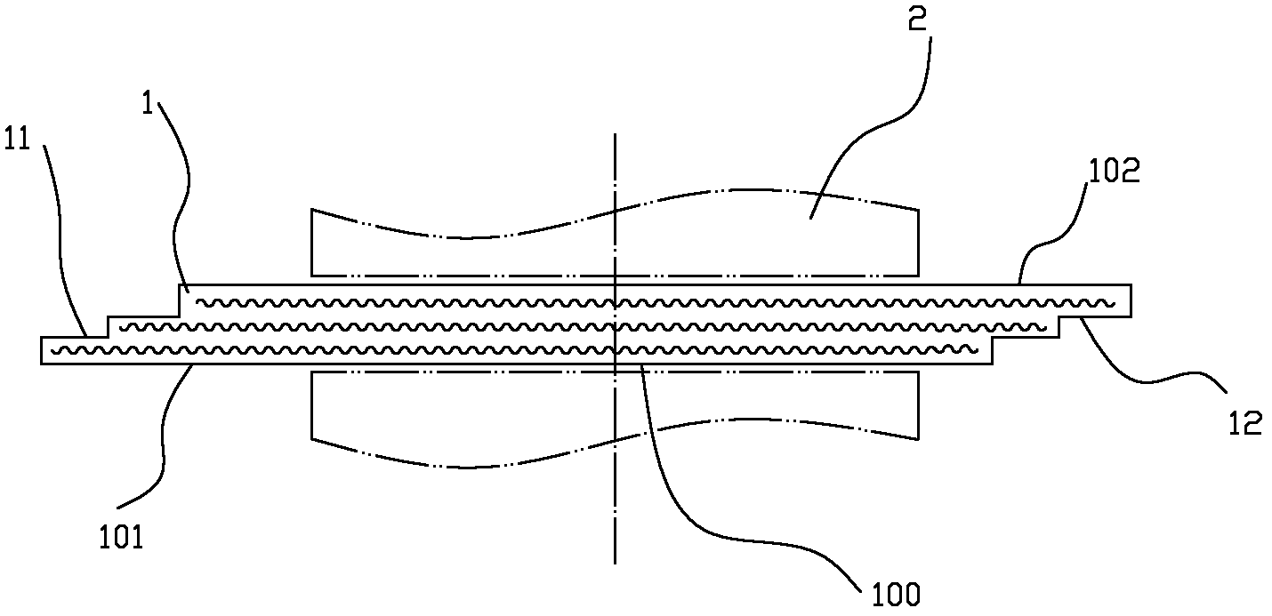 Production process of seamless rubber dam bag