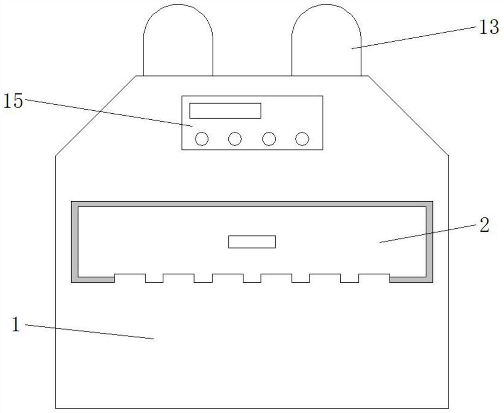 Rapid cooling device for injection mold