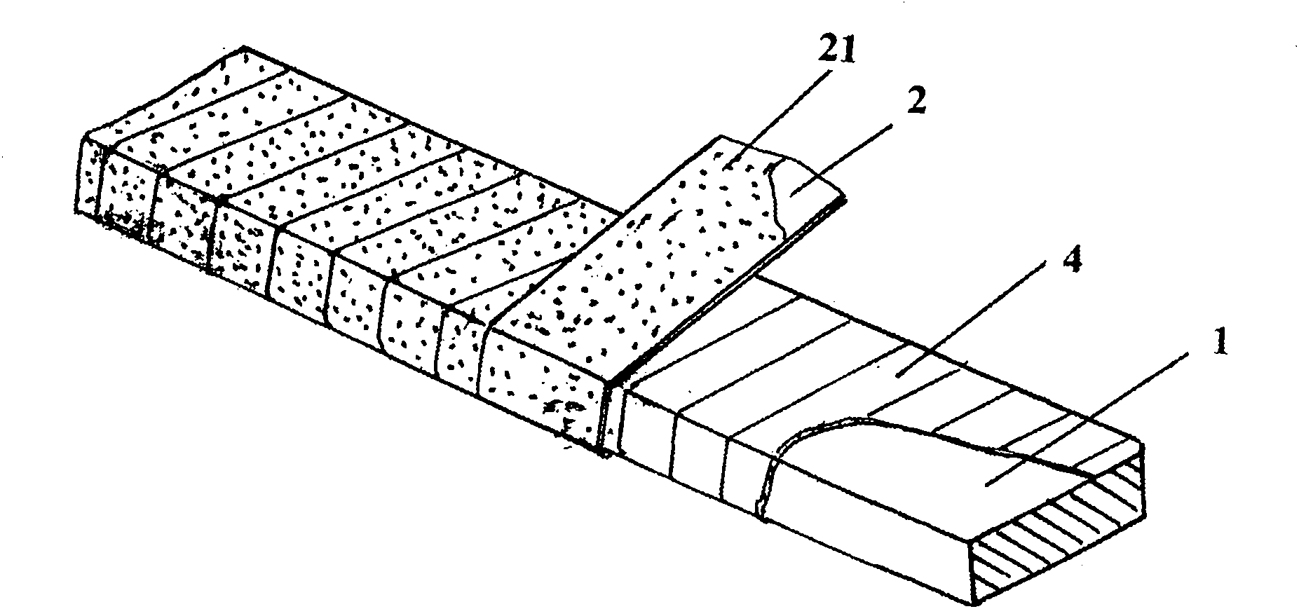 Self-adhesive mica tape winding wire