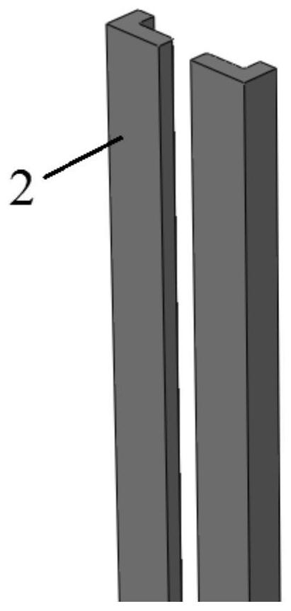 Multi-cavity steel plate-concrete composite shear wall and assembling method thereof