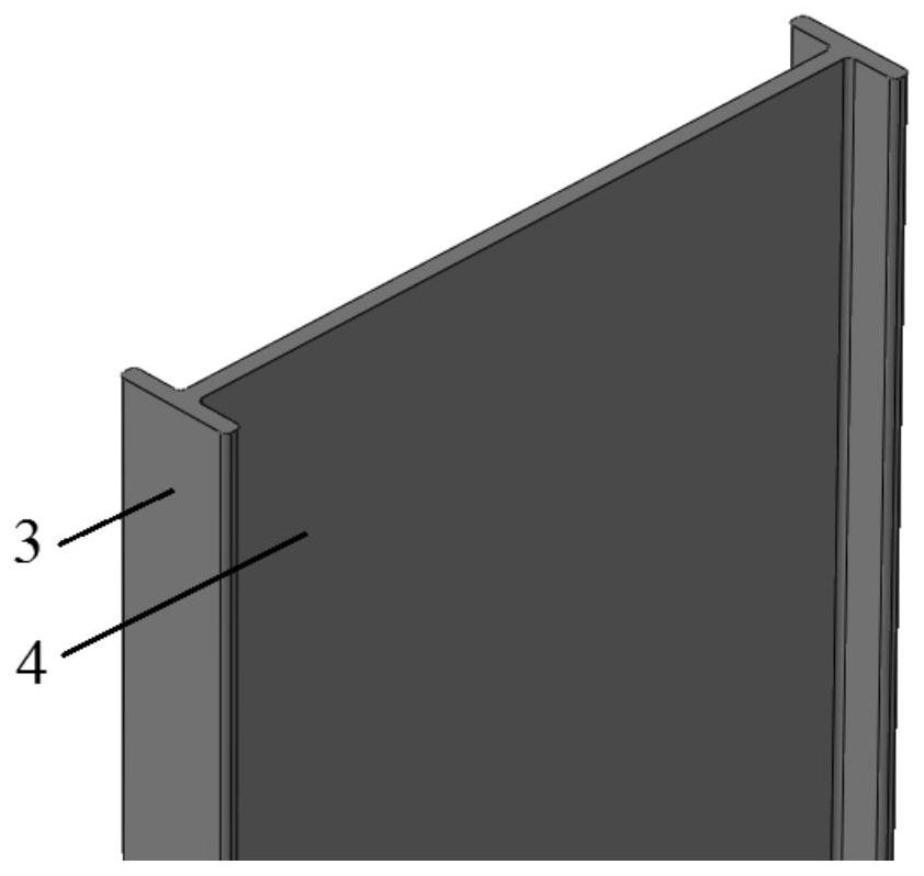 Multi-cavity steel plate-concrete composite shear wall and assembling method thereof