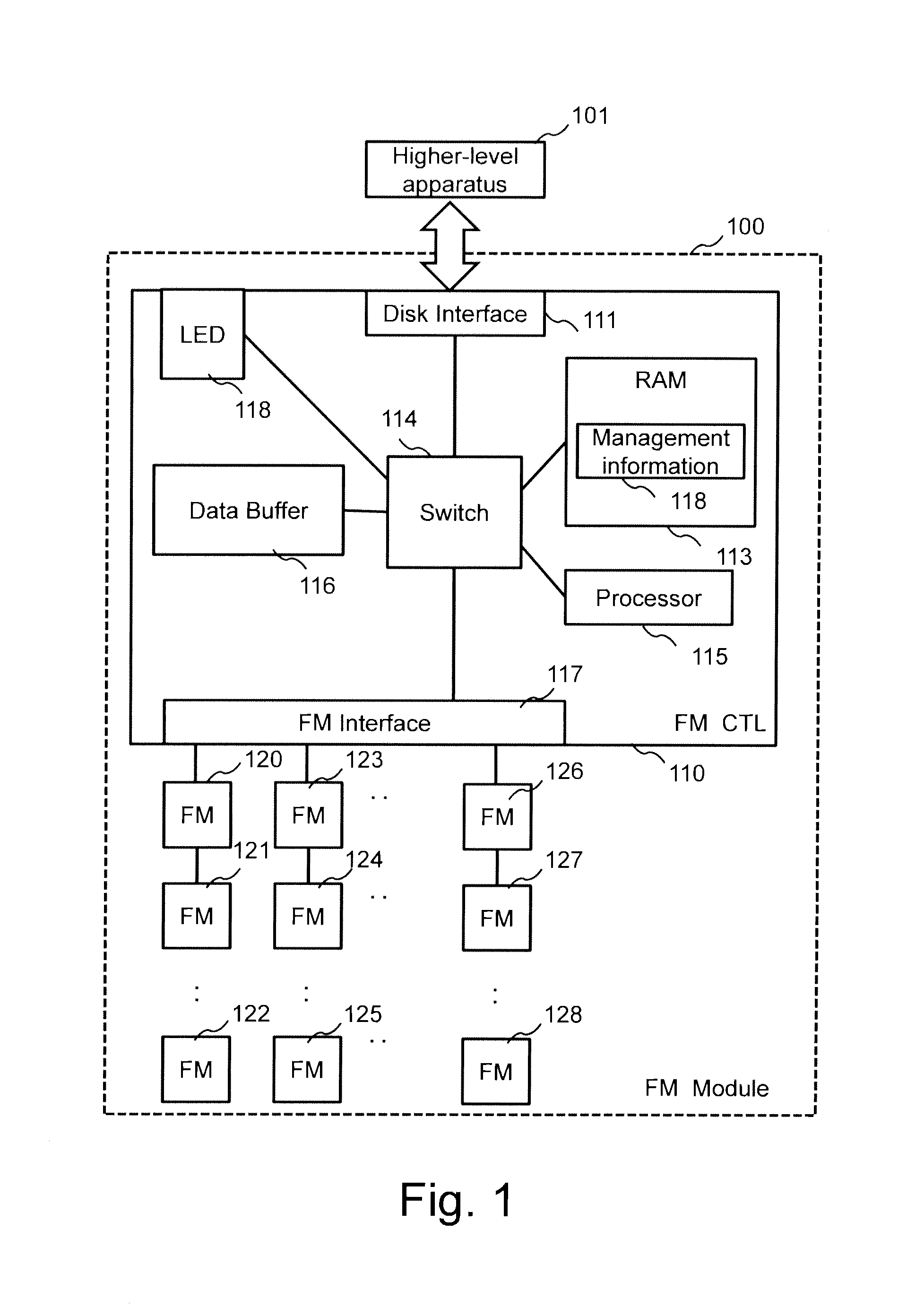 Semiconductor storage device having nonvolatile semiconductor memory