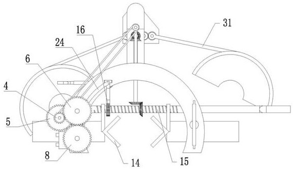 Steel bar part welding and positioning device for building construction