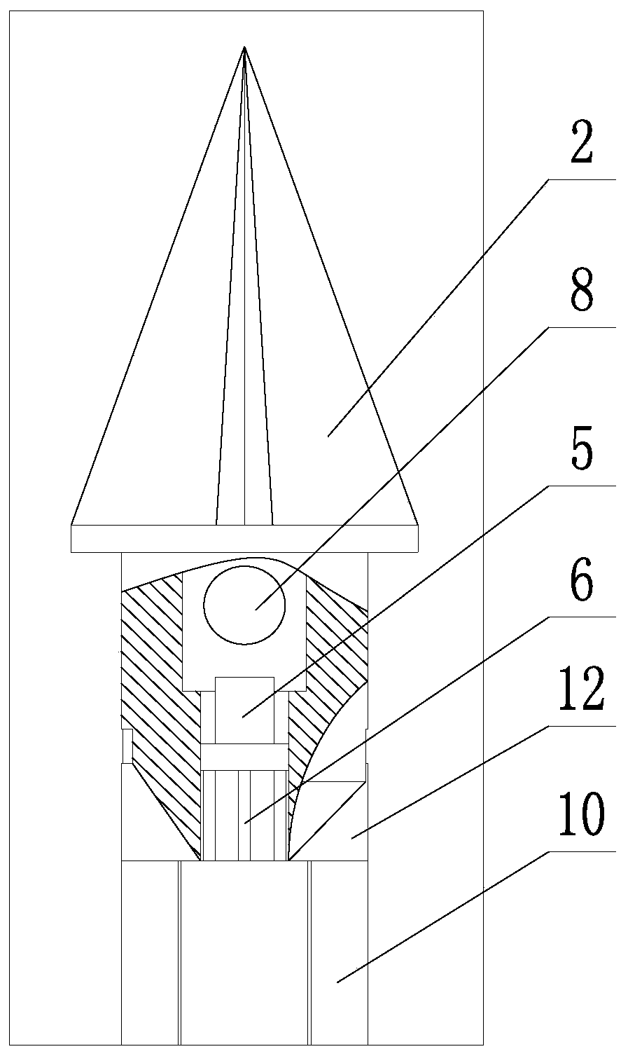 Grouting type anchor rod suitable for soft soil dam and soft soil dam anchoring construction method