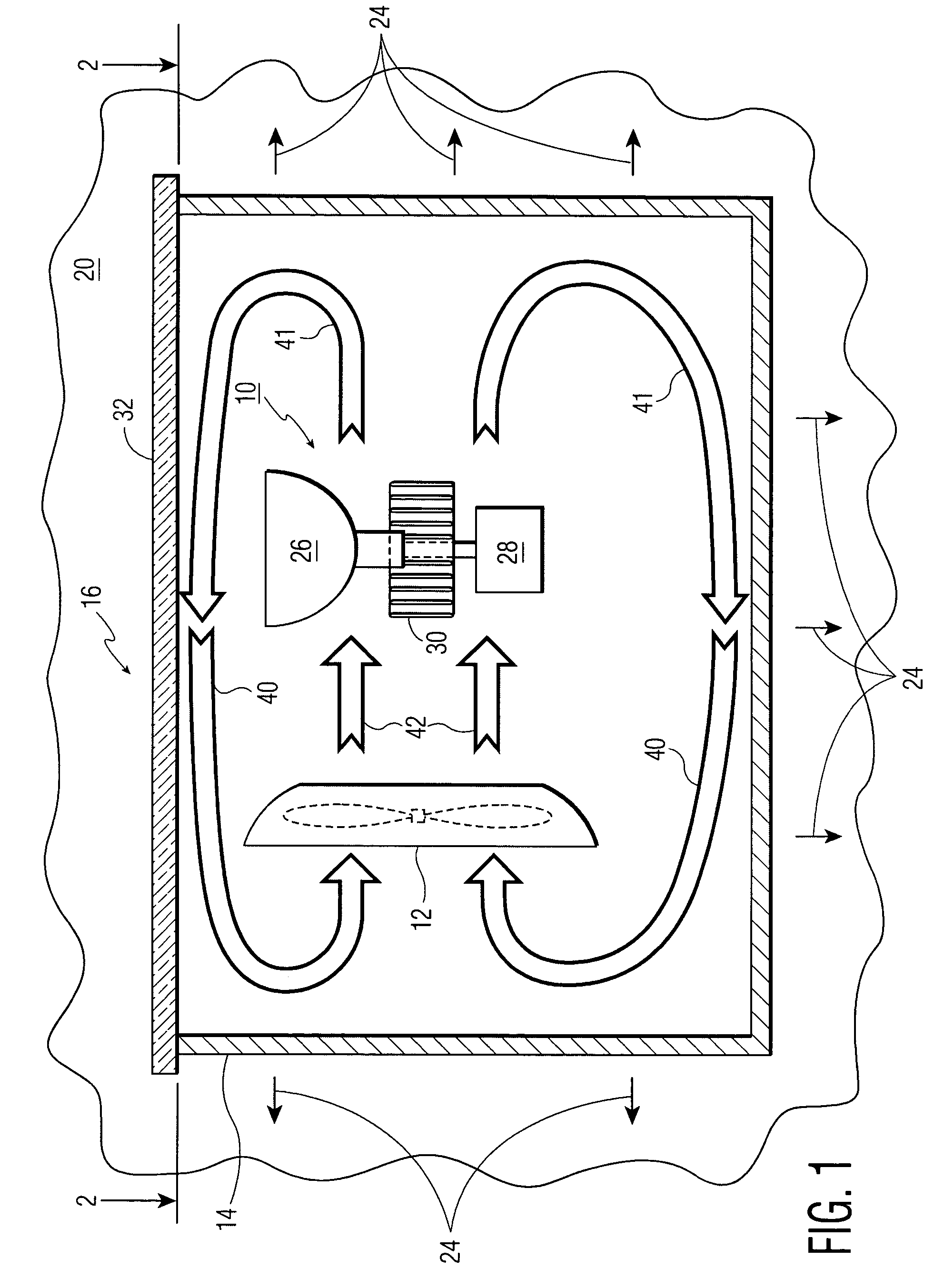 Light appliance and cooling arrangement