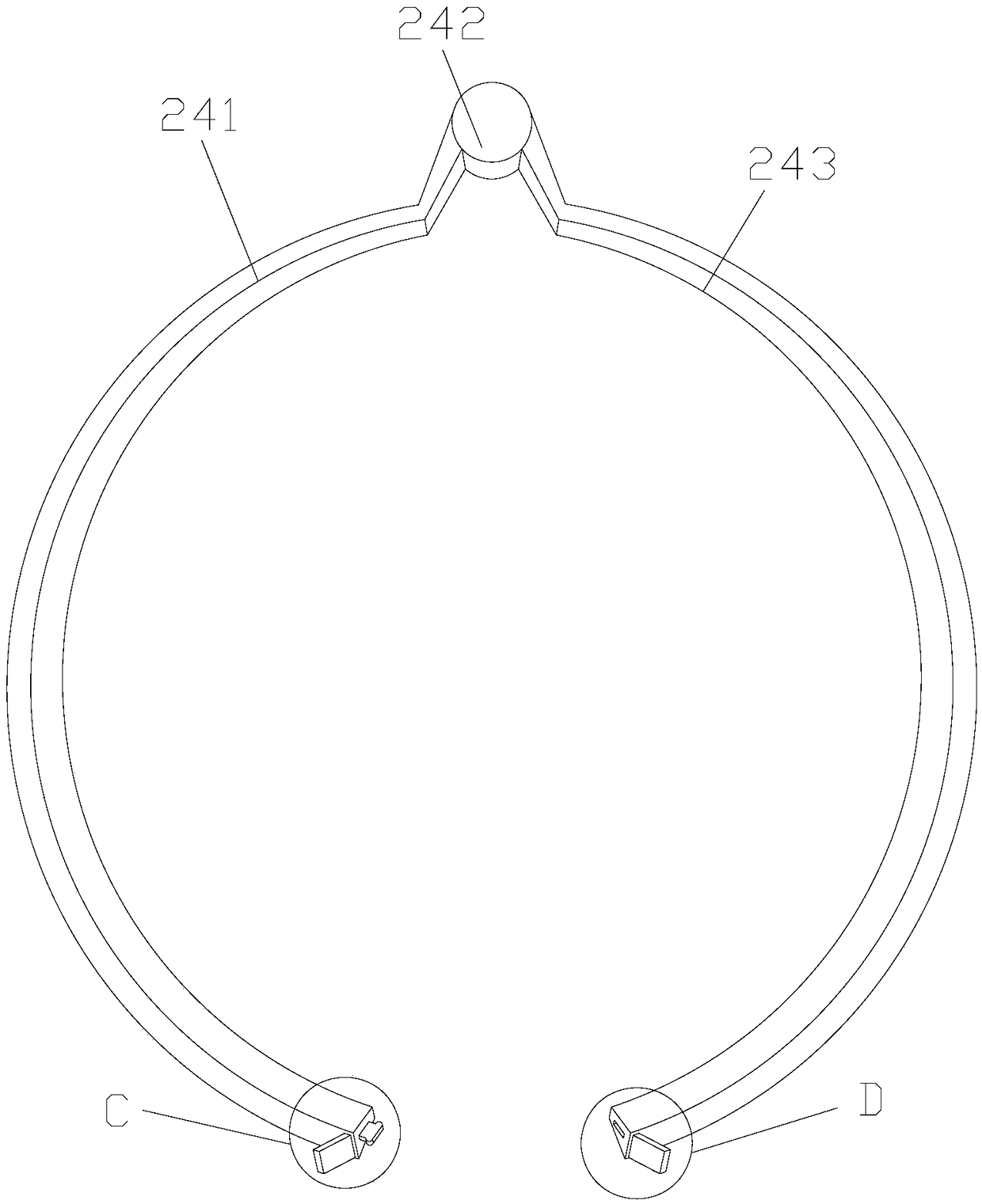 Medicinal liquid extraction device