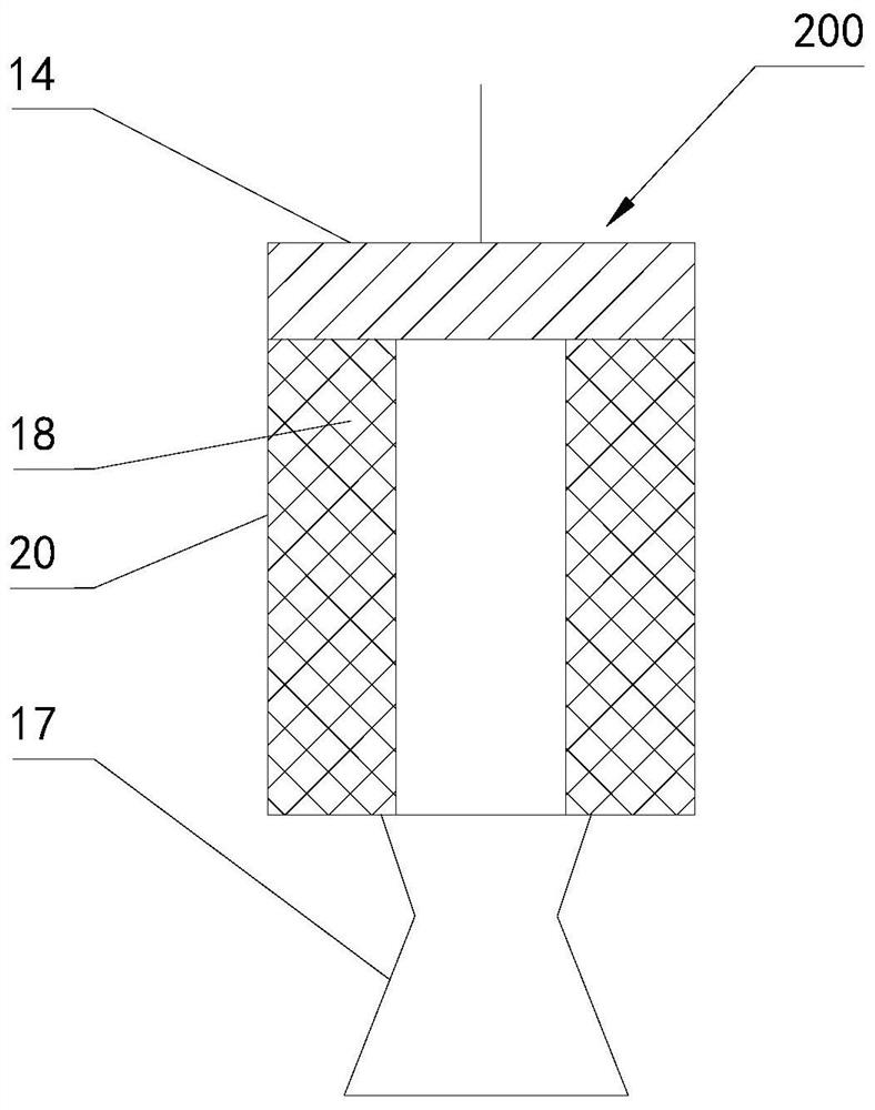 Rocket three-stage solid-liquid active force and attitude control integrated system and method