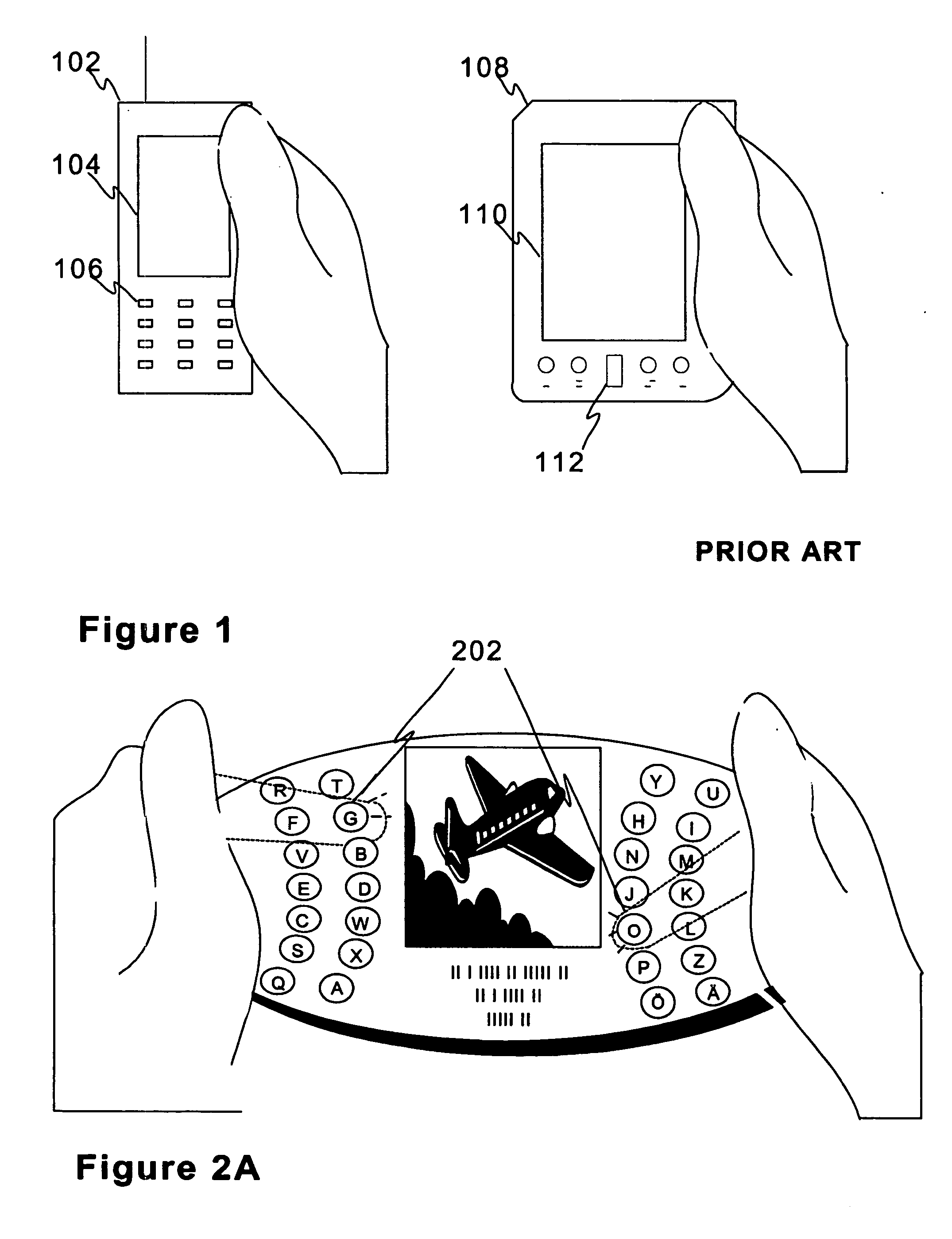 Electronic hand-held device with a back cover keypad and a related method