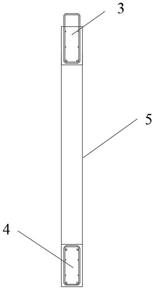 Fabricated combined connecting beam window opening component, structure and manufacturing and construction method