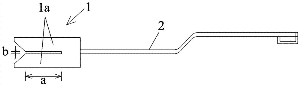 Calendaring glass thickness measurement feeler gauge