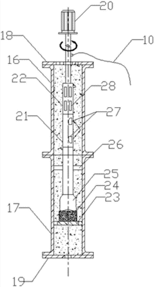 While-drilling gas cut simulated experimental device and experimental method