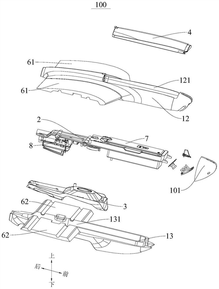 Machine body assembly of unmanned aerial vehicle and unmanned aerial vehicle provided with same