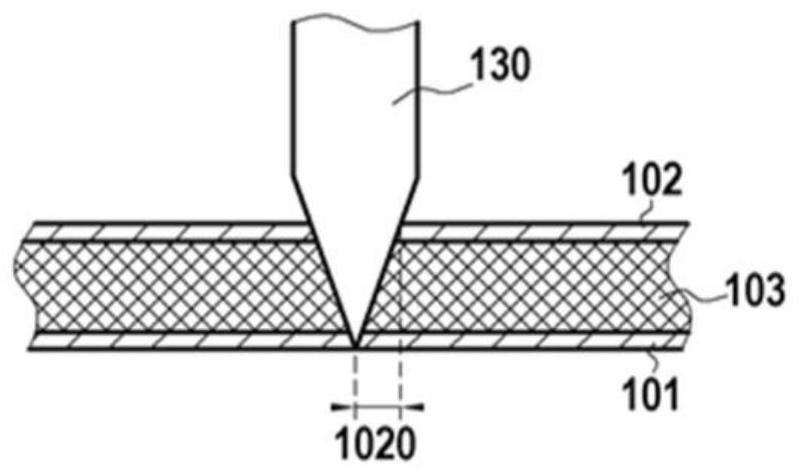 Method and machine for cutting a covering element