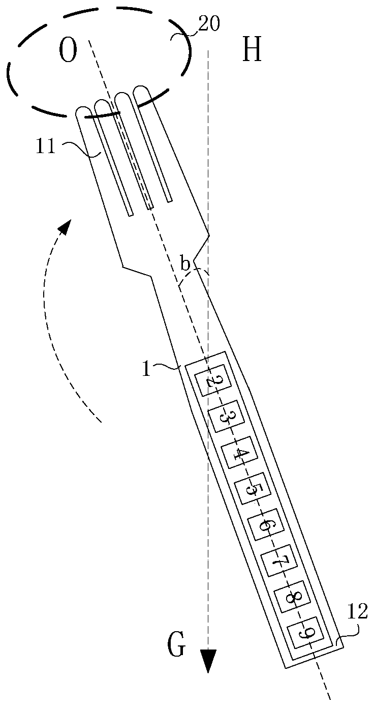 Intelligent tableware and application method of intelligent tableware