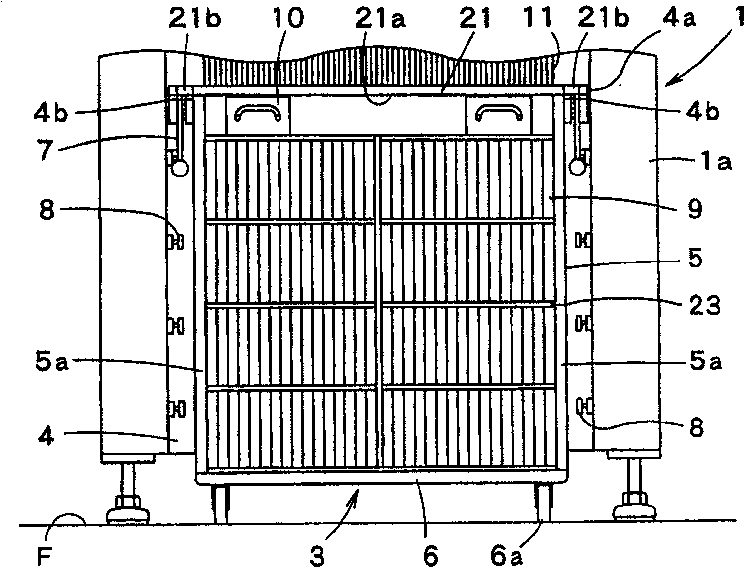 System of classifying/receiving work and method of classifying/receiving the same