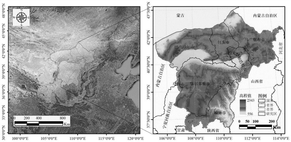 Multi-factor integrated arid region ecological environment remote sensing monitoring method