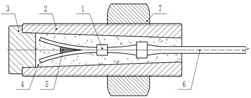 FRP steel strand composite bar anchorage device and anchoring method