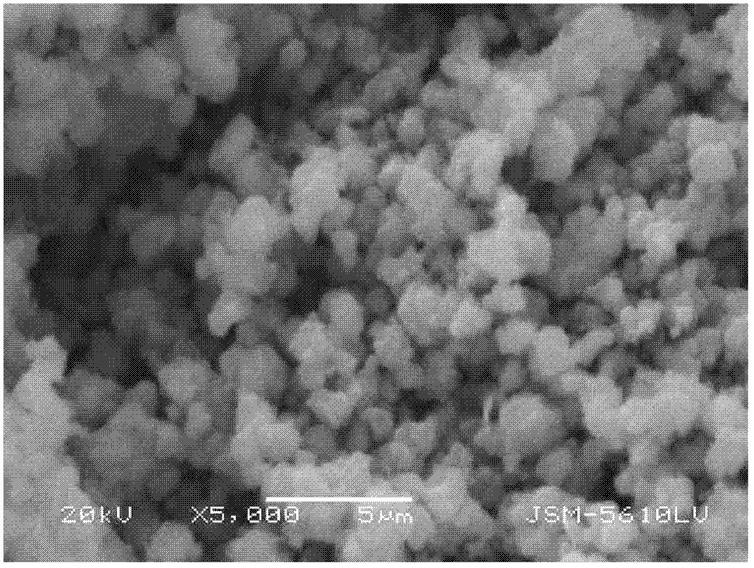 Lithium ion battery cathode material and method for preparing same