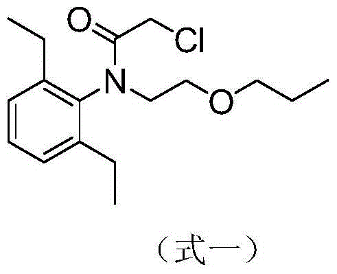 The synthetic method of pretilachlor