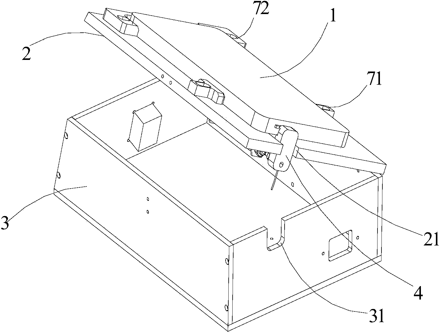 Automatic power-on device