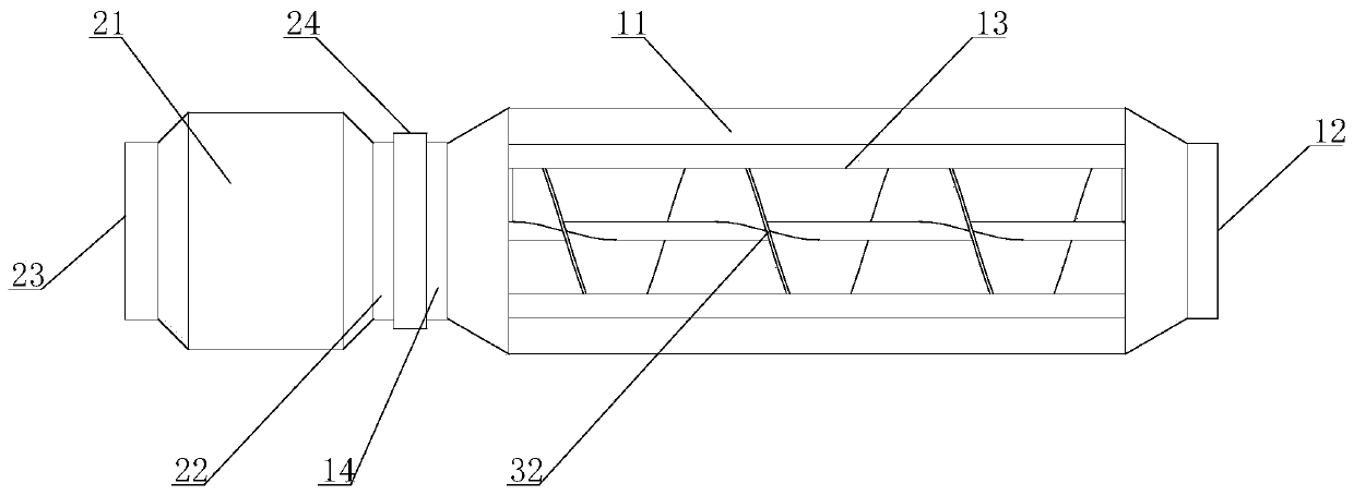 Equipment for solving oil-gas separation in engine cylinder head remanufacturing process