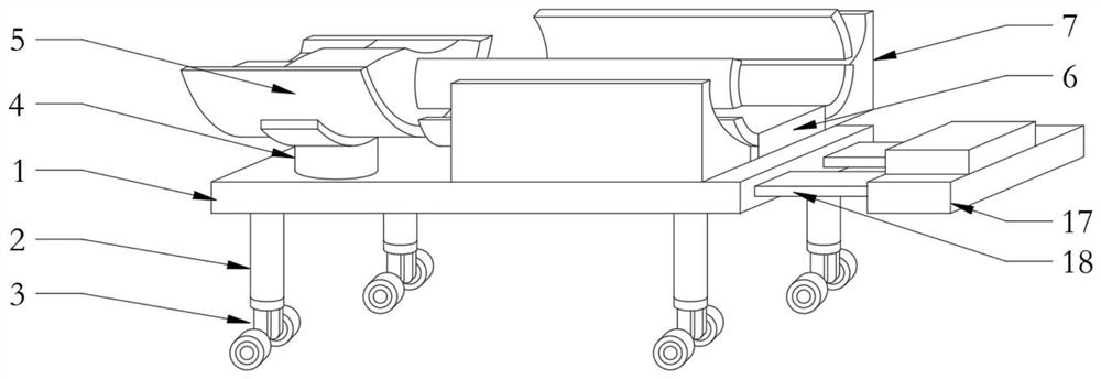 Tumor radiotherapy positioning device