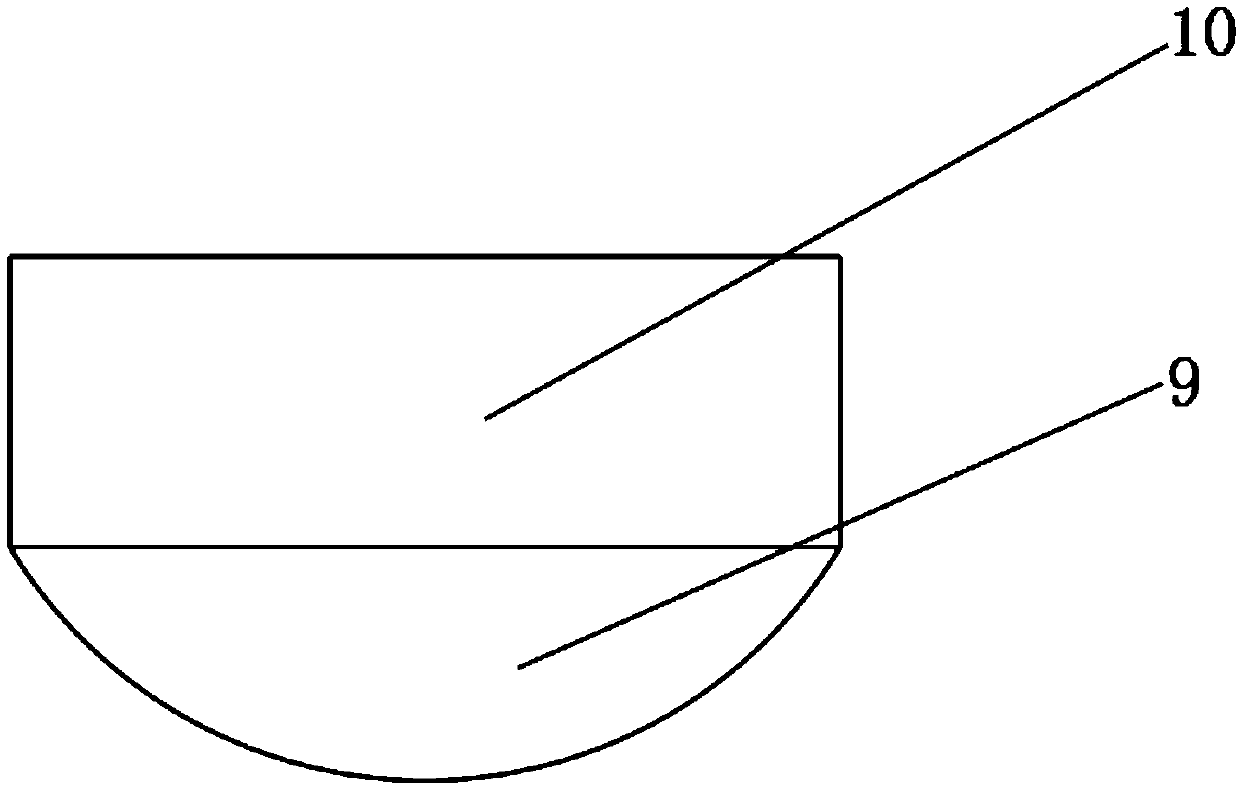 Lost foam casting mould with positioning accuracy for electromotor shell