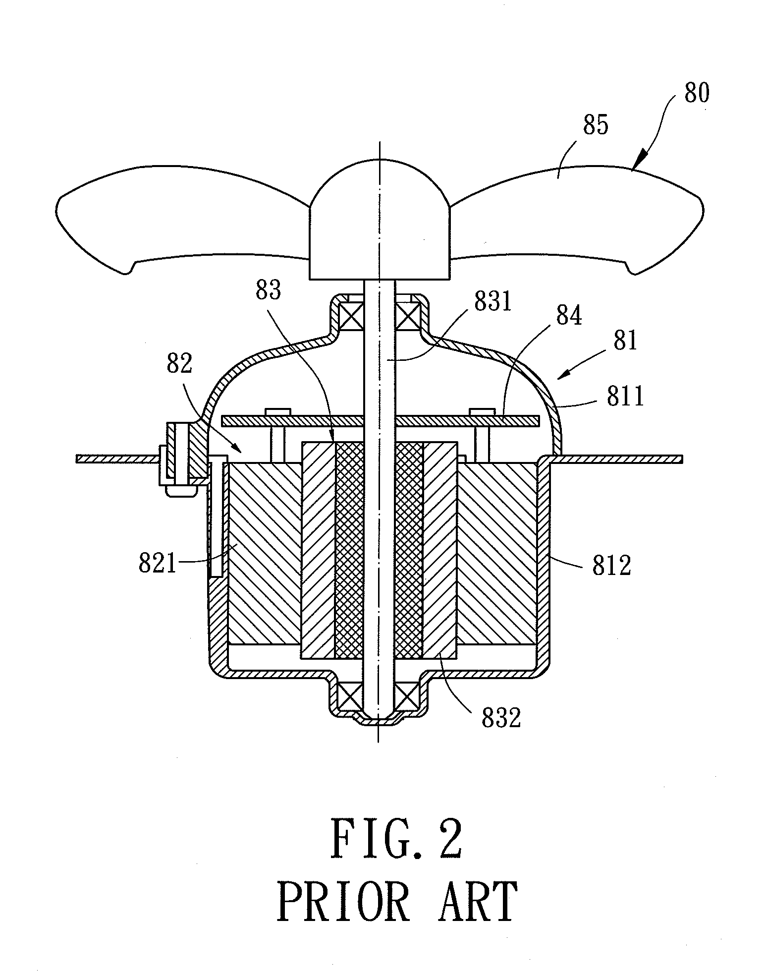 Inner-Rotor-Type Heat Dissipating Fan