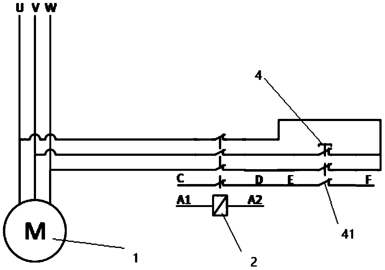 Power-off self-locking motor system