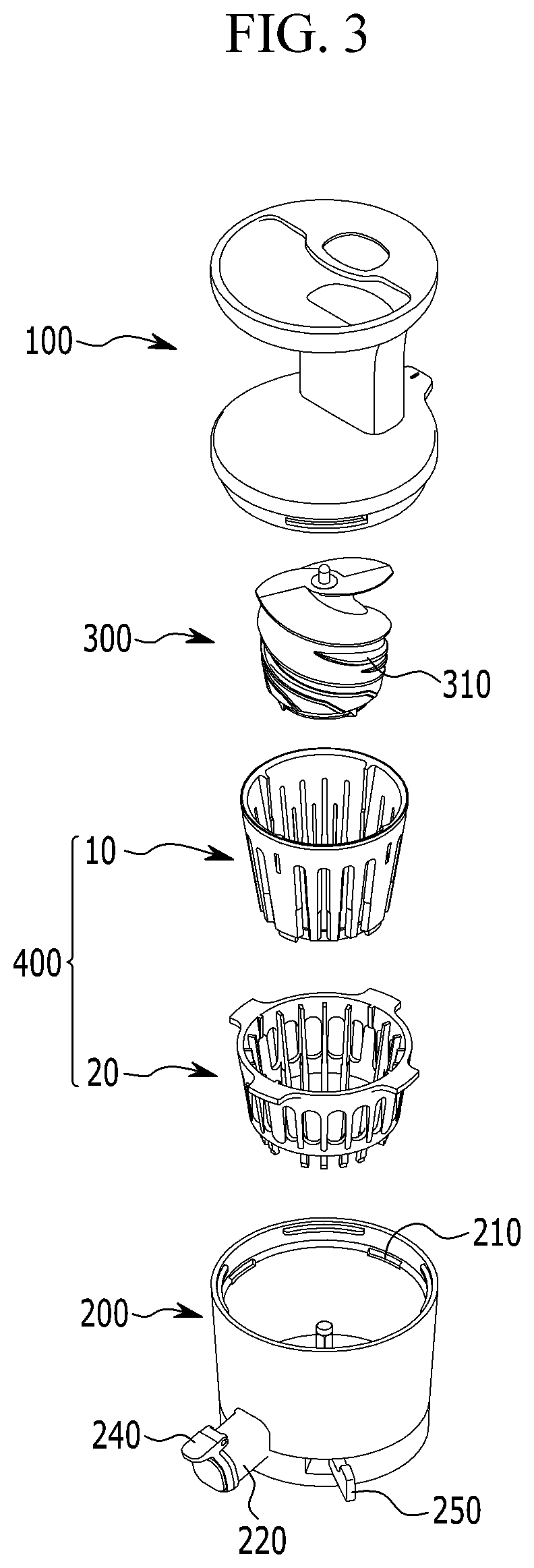 Juice extraction drum and juicer