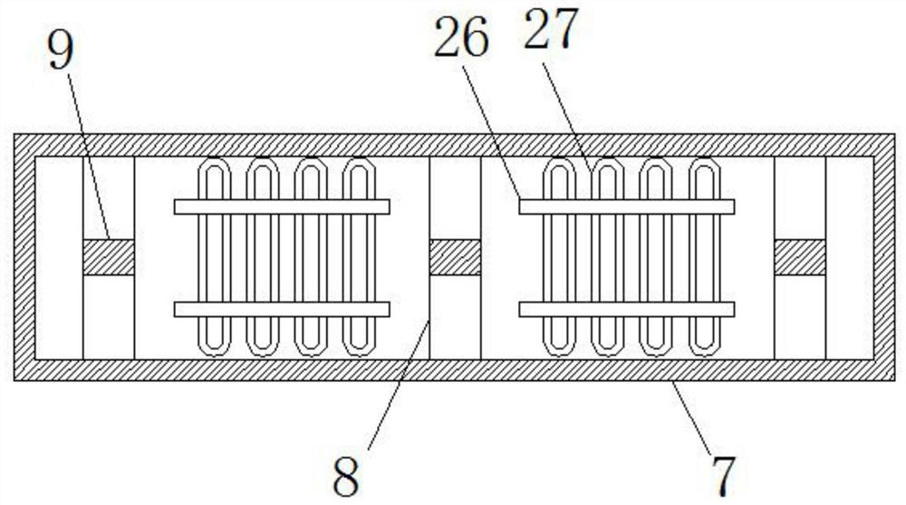 A drying device for cotton cloth processing