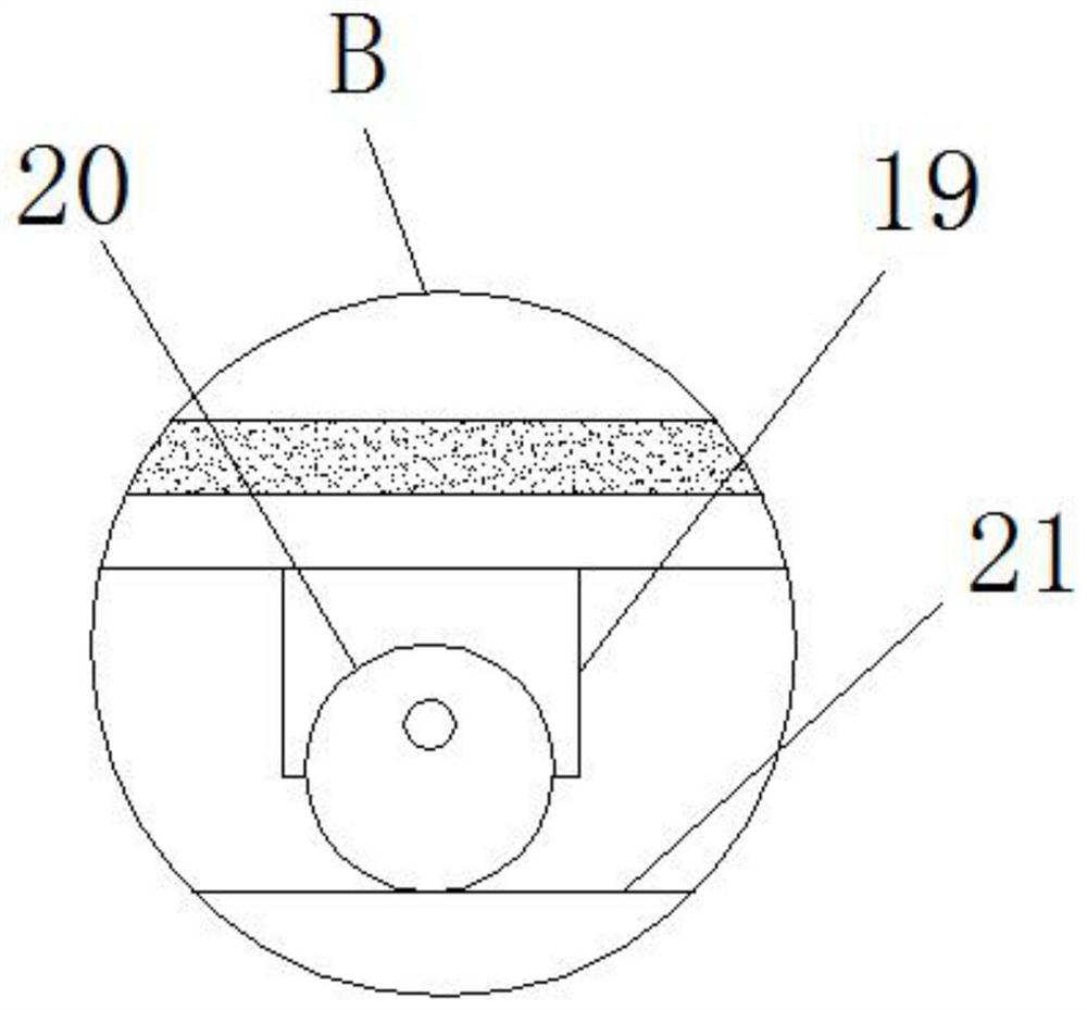 A drying device for cotton cloth processing