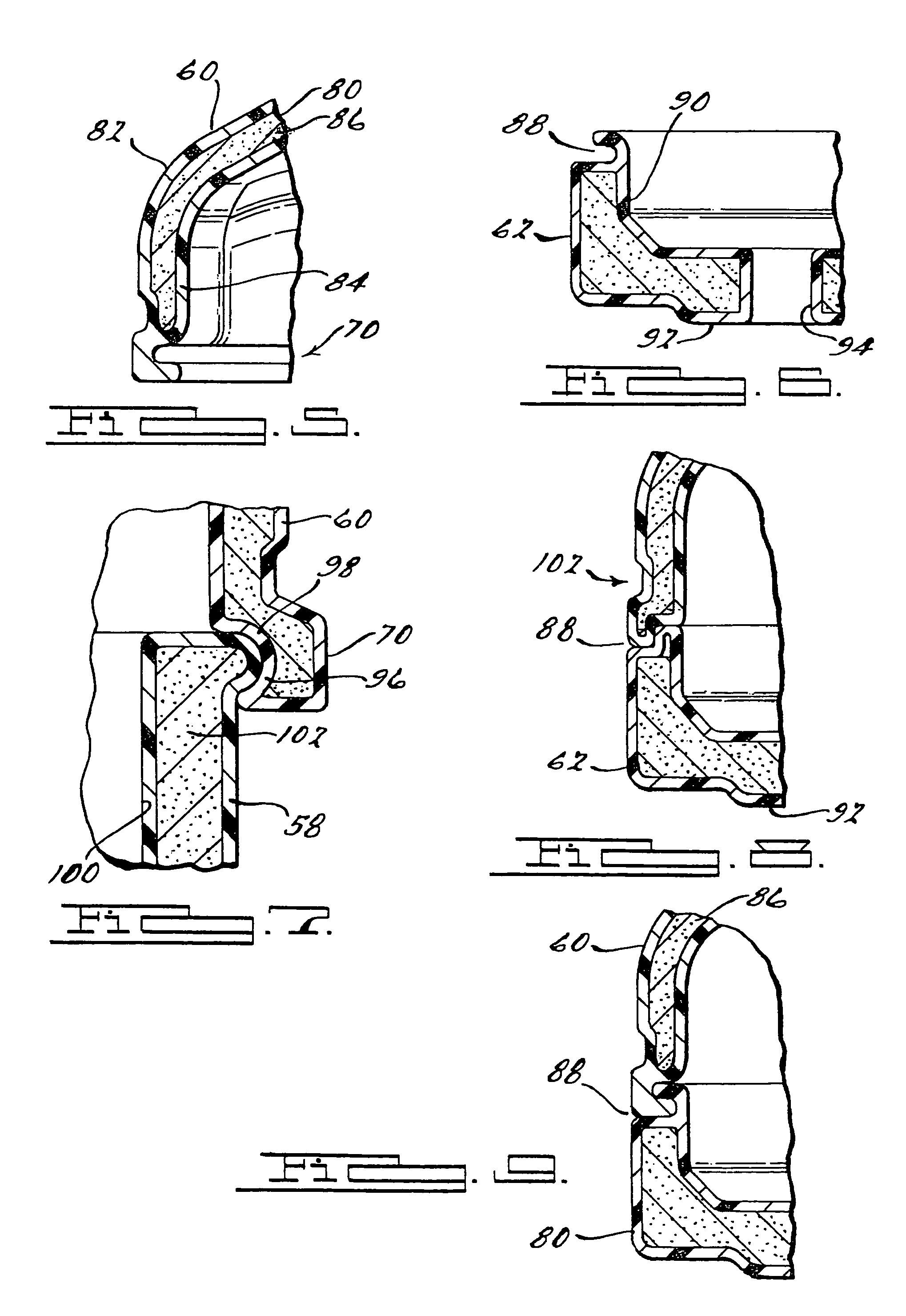 Compressor sound attenuation enclosure