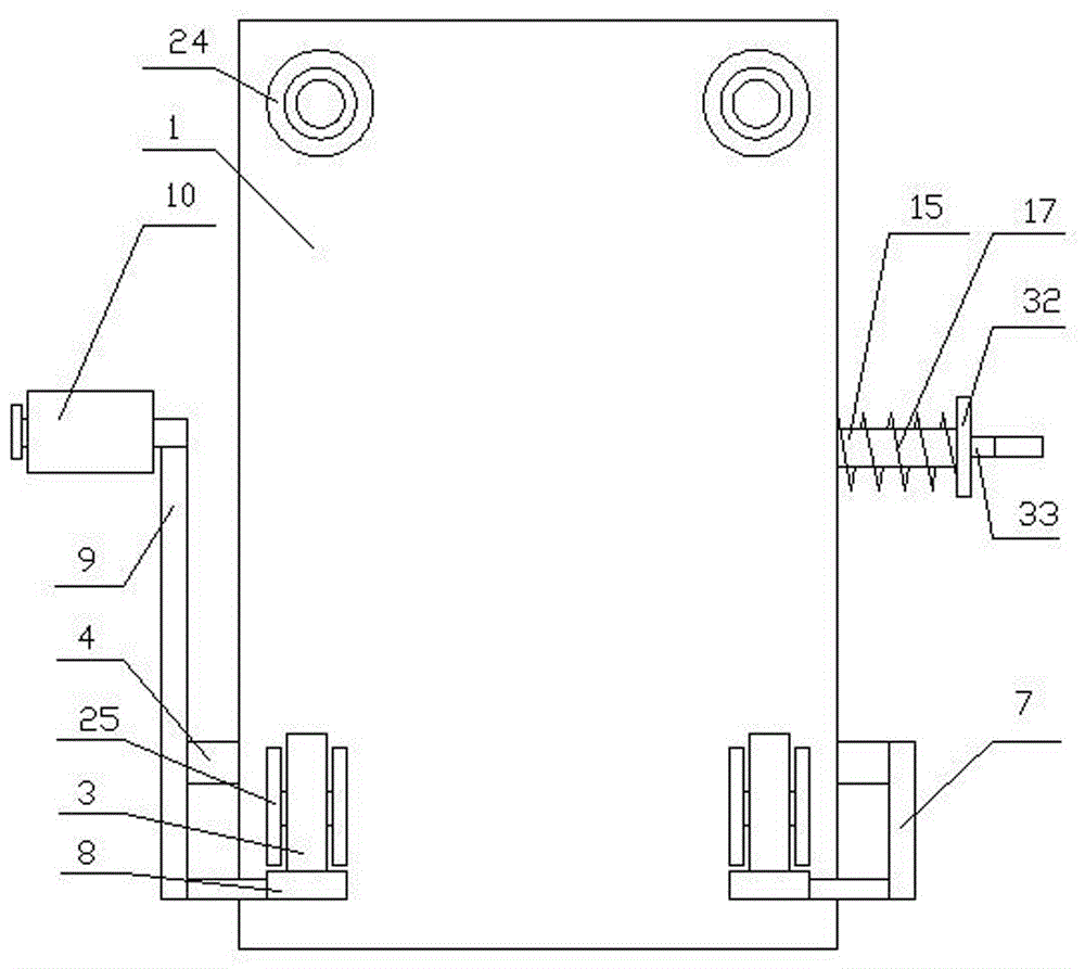 Universal mainframe case bracket device for operation of computer