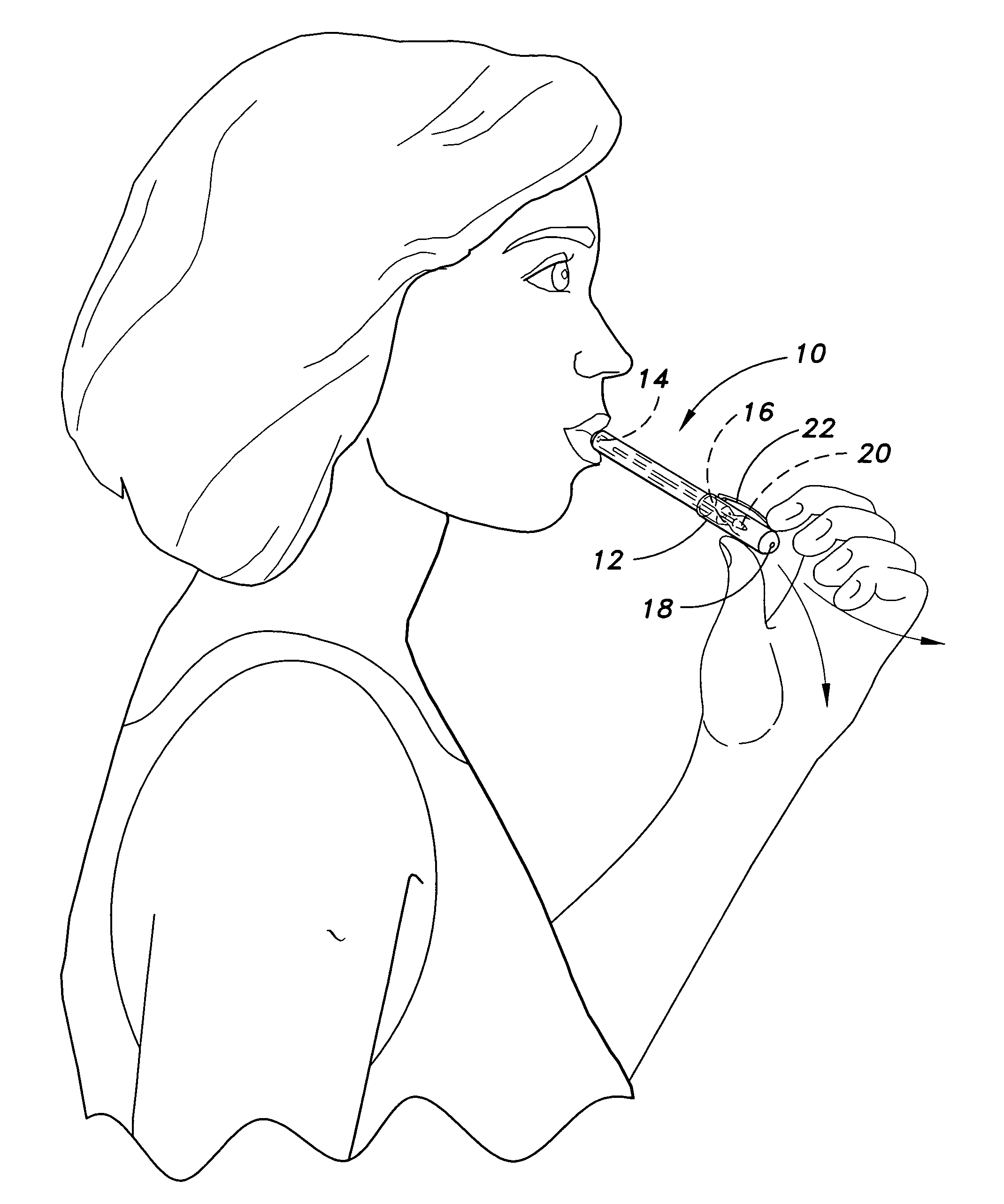 Burp gas filtering and deodorizing device